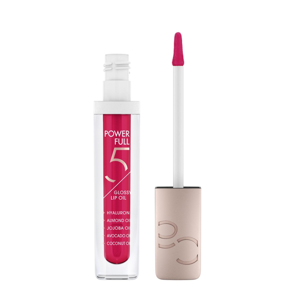 catrice Power Full 5 Glossy Lip Oil huile à lèvres 040 Raspberry Glow Gloss Lèvres