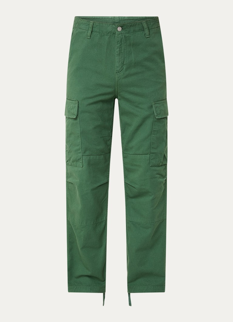 Carhartt WIP taisna piegriezuma kravas bikses ar sānu kabatām