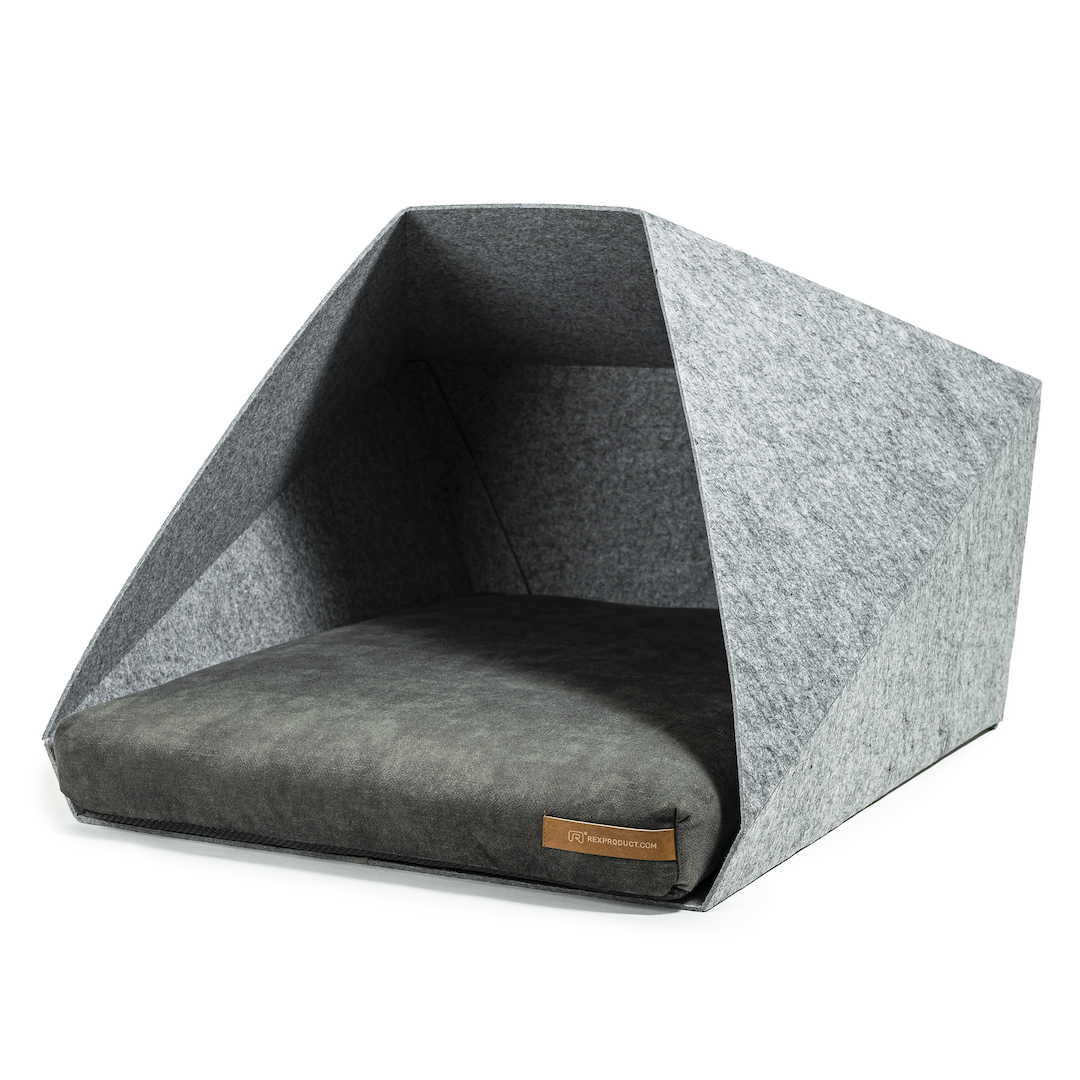 Rexproduct Hundehöhlen Rexproduct PetPocket hellgrau khaki
