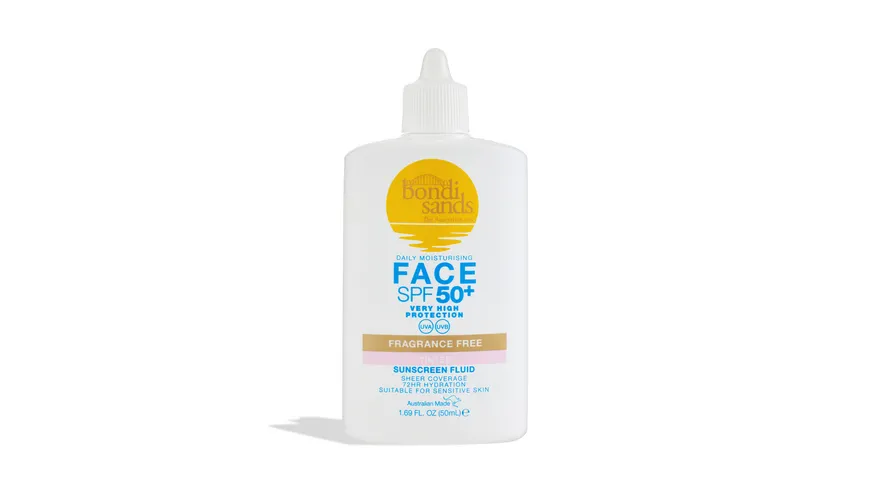 bondi sands SPF 50+ Fragrance Free Tinted Face Fluid 50 ml