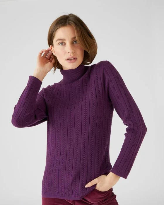 Pull col roulé chaud seconde peau Thermolactyl