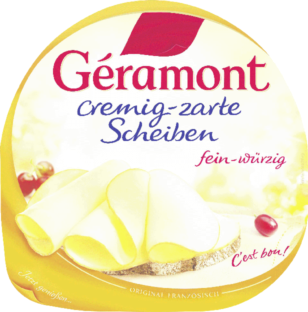 Géramont cremig-zarte Scheiben