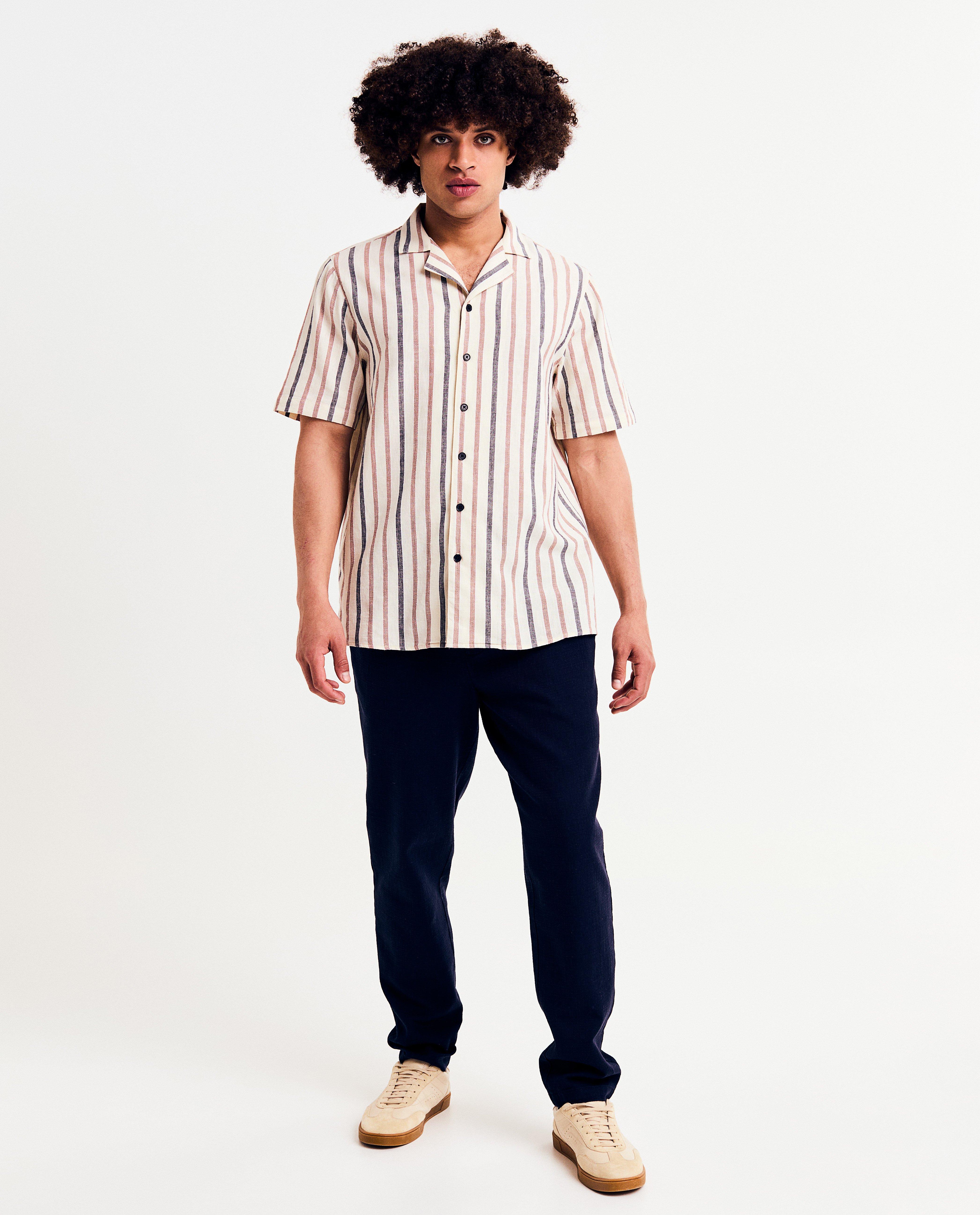 Cămașă I AM din bumbac organic, S-XXXL bej deschis