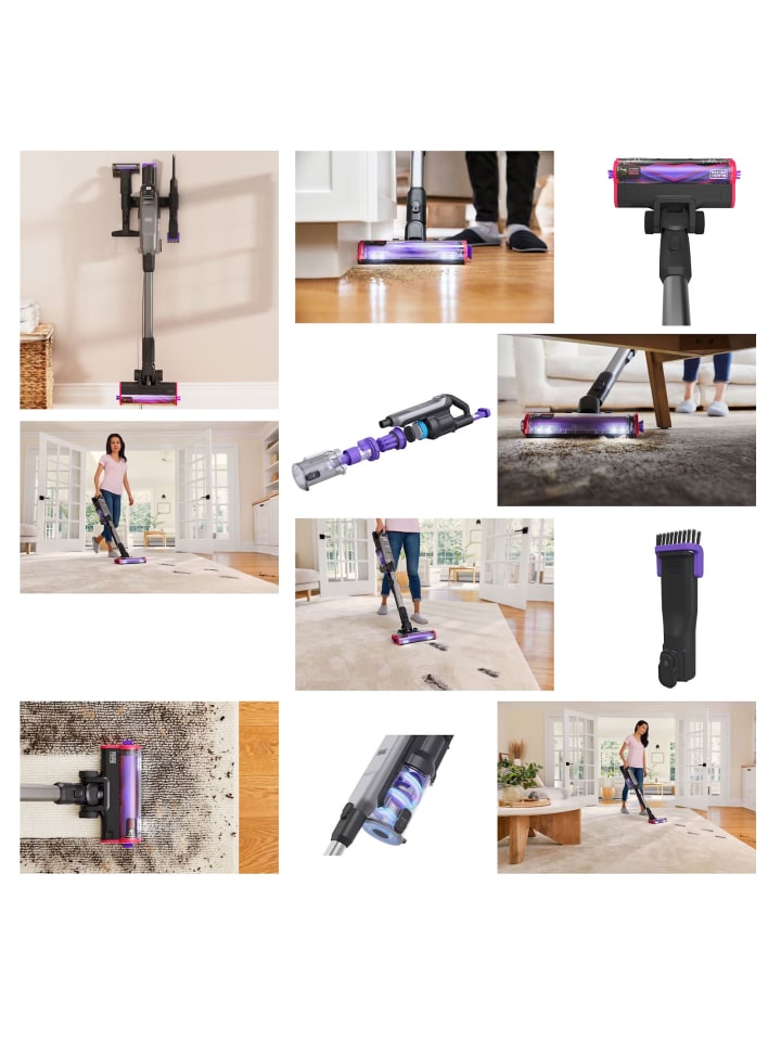 Black&Decker BHFEA640WP Akku-Handstaubsauger 0.5 l in Schwarz günstig kaufen onesize