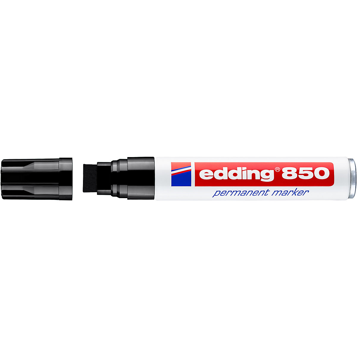 Permanentmarker edding 850, nachfüllbar, 5 - 15 mm, schwarz