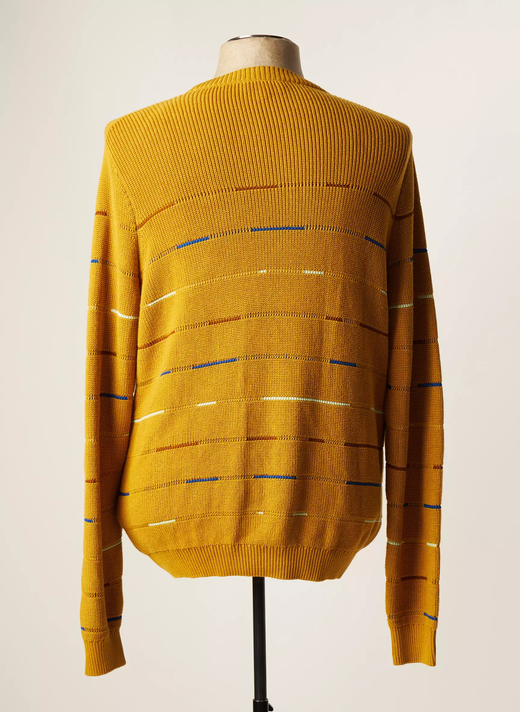 L Impeccable Marcel Pulls Homme couleur jaune