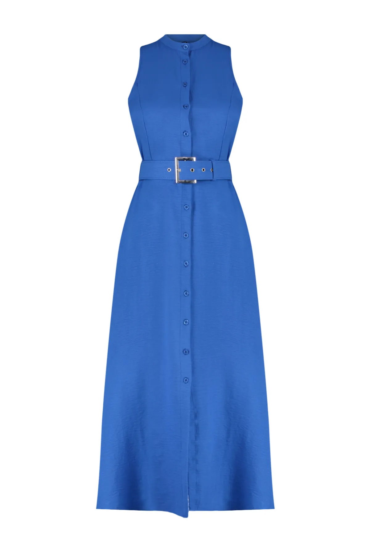 Trendyol Collection  Saks Gewebtes Maxikleid TWOSS23EL01628