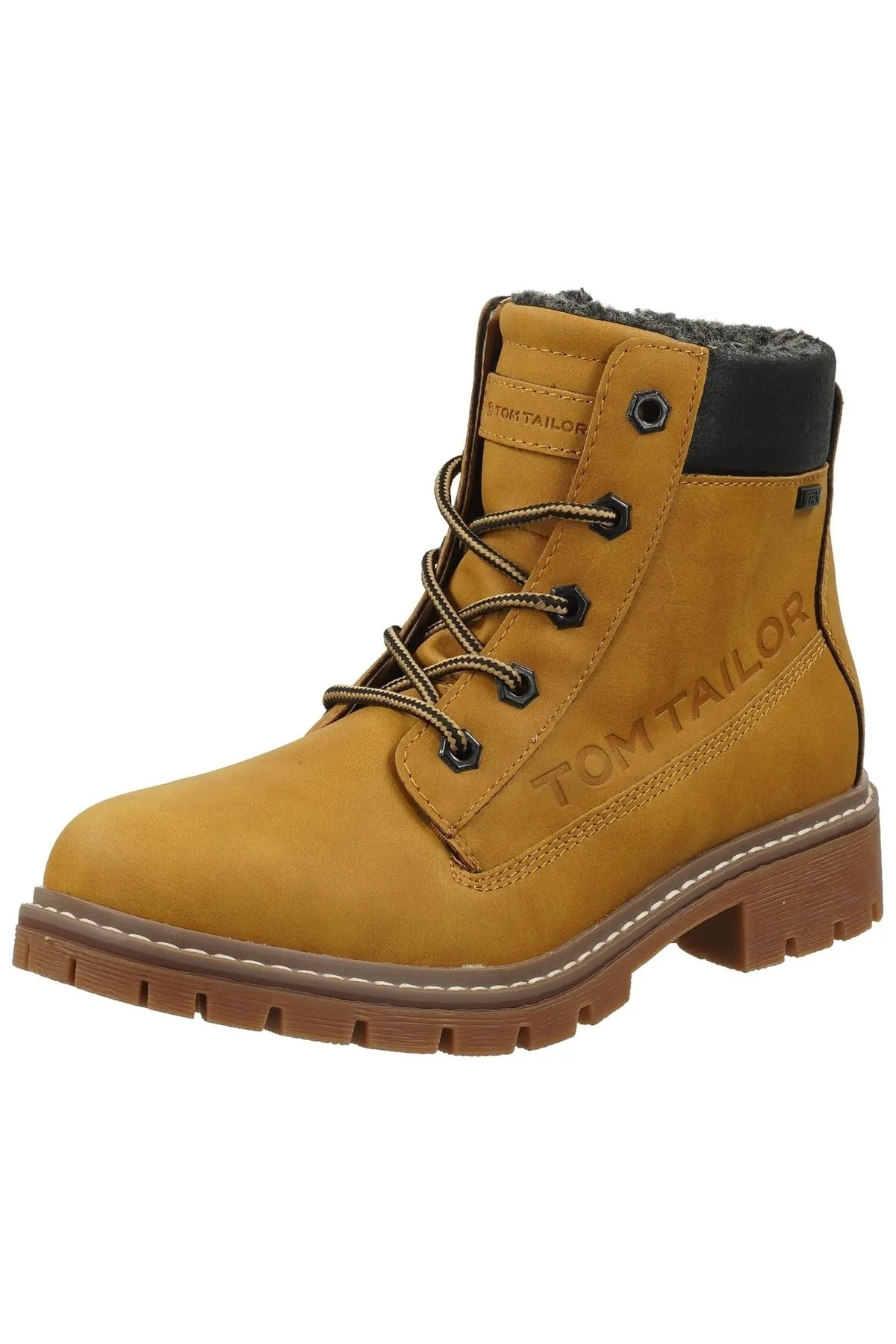 Tom Tailor  Stiefelette - Braun - Blockabsatz