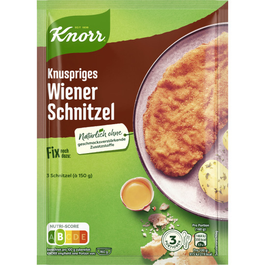 Knorr Fix Knuspriges Wiener Schnitzel 90G