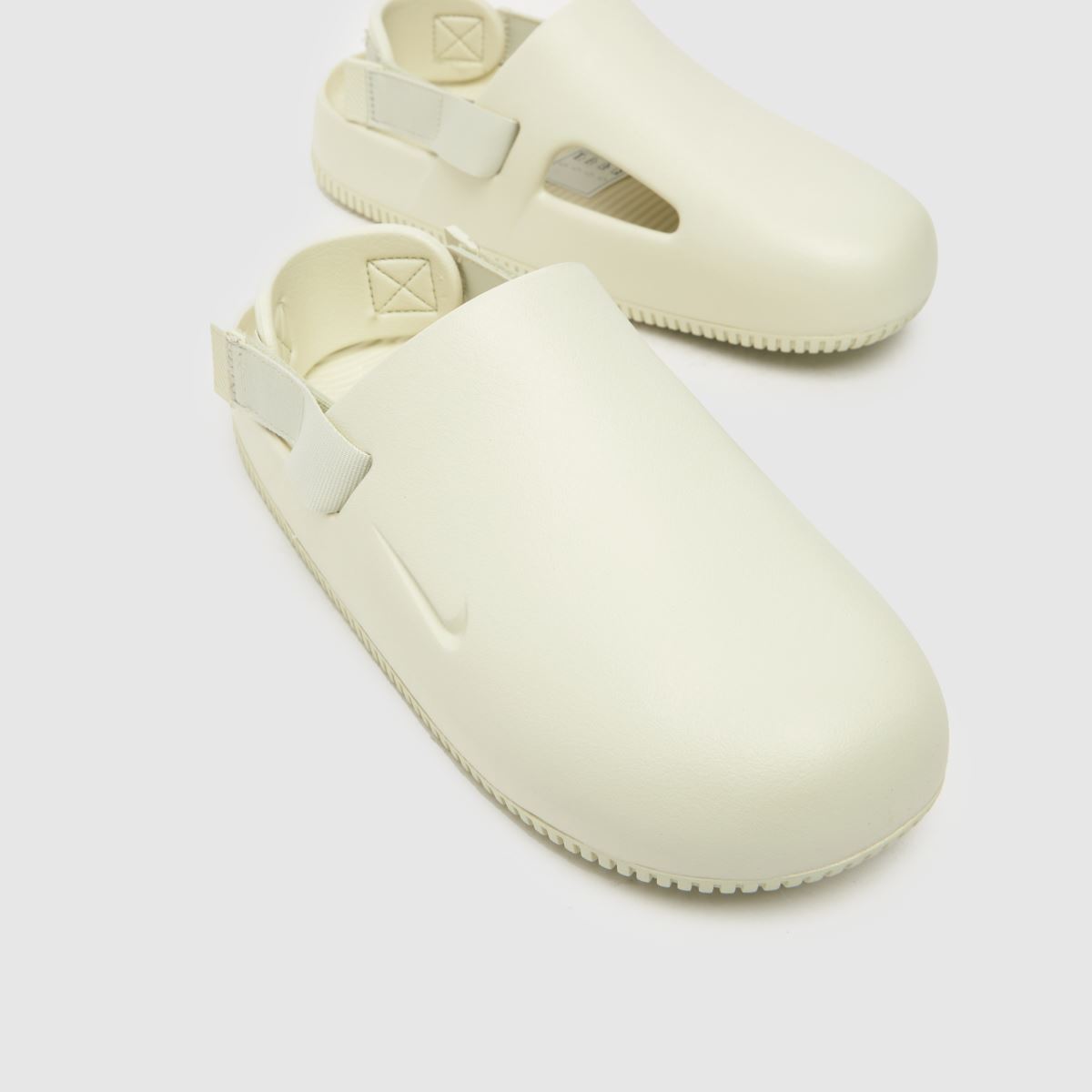 Nike – Calm mule-sandaler i benvitt