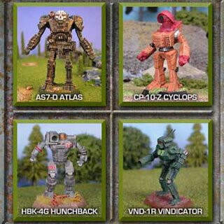 Classic Battletech: Assault Lance (4)
