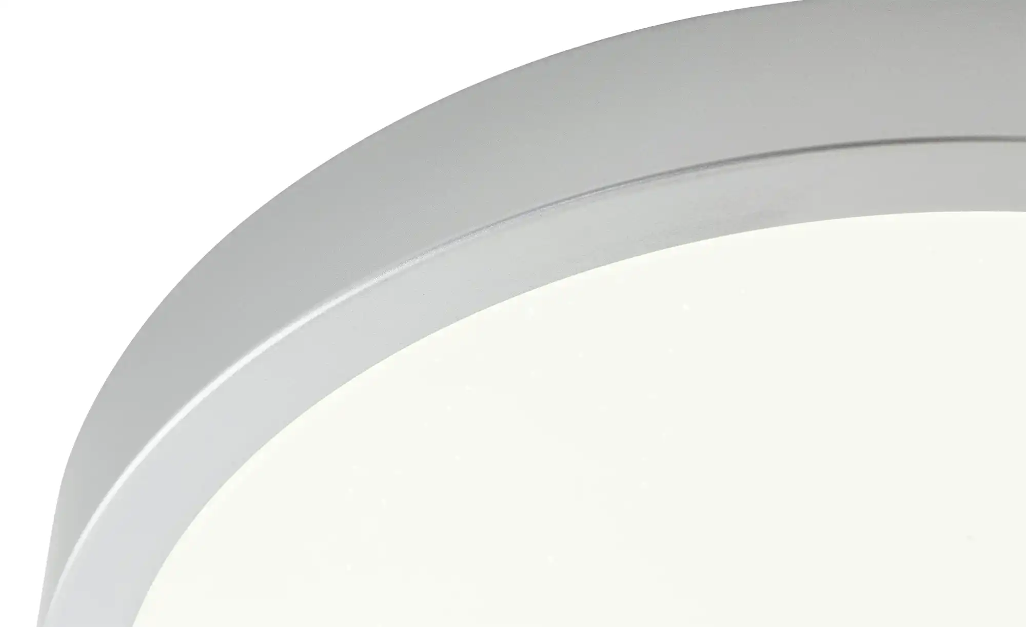 KHG LED-Deckenleuchte, silber mit Sterneneffekt