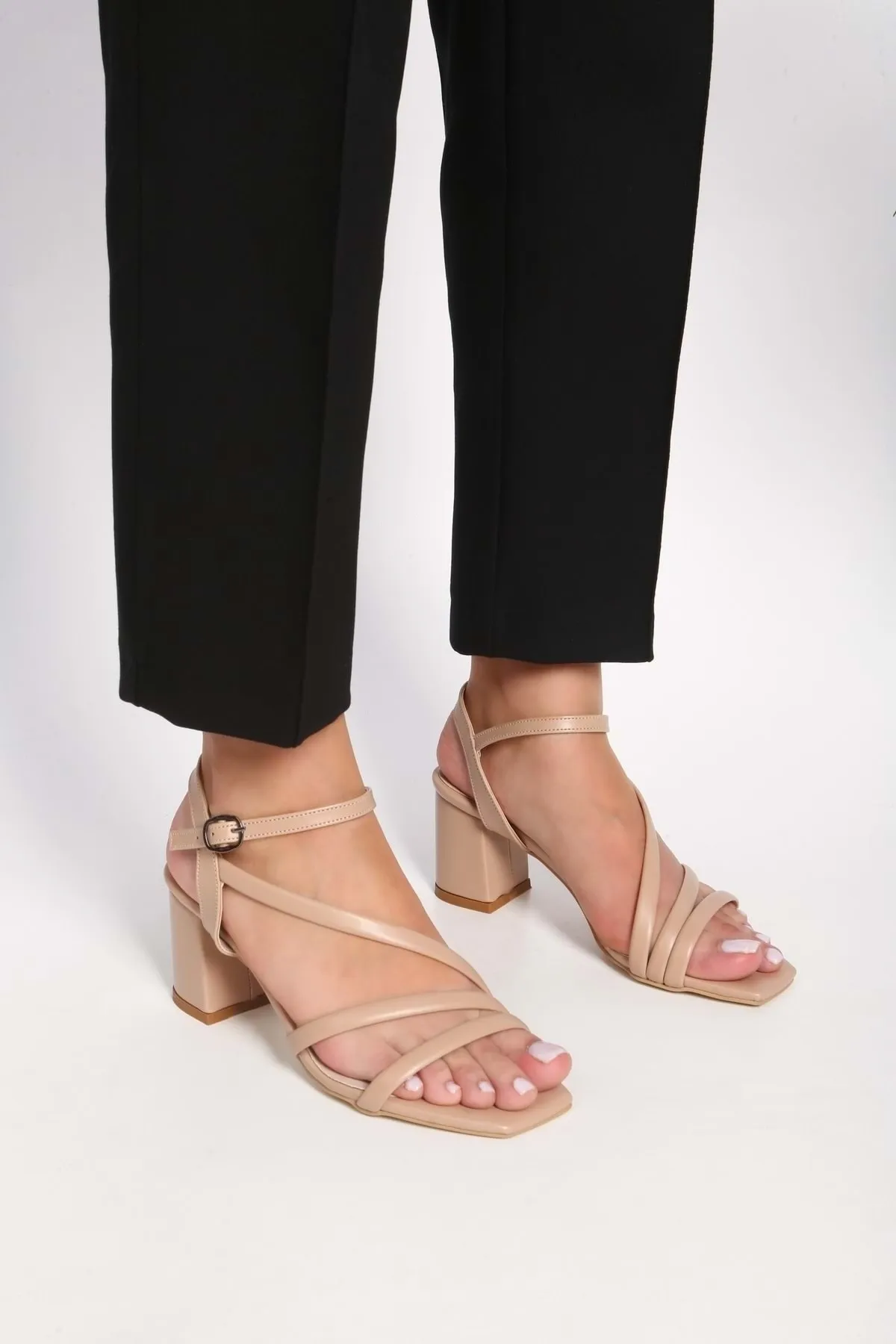 Shoeberry  Damen-Valet-Ten-Schuhe mit dickem Absatz