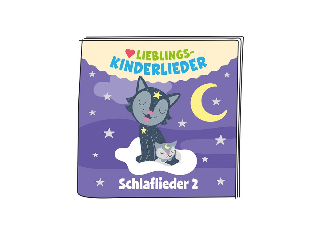 tonies Hörspielfigur Tonies-Schlaflieder 2, (1-St), magnethaftend,handbemalt,integrierter NFC-Chip