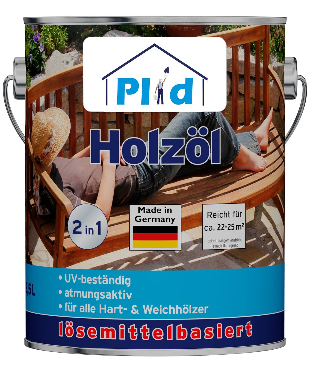 Plid Premium Holzöl Pflegeöl Holzschutz Imprägnieröl Teak