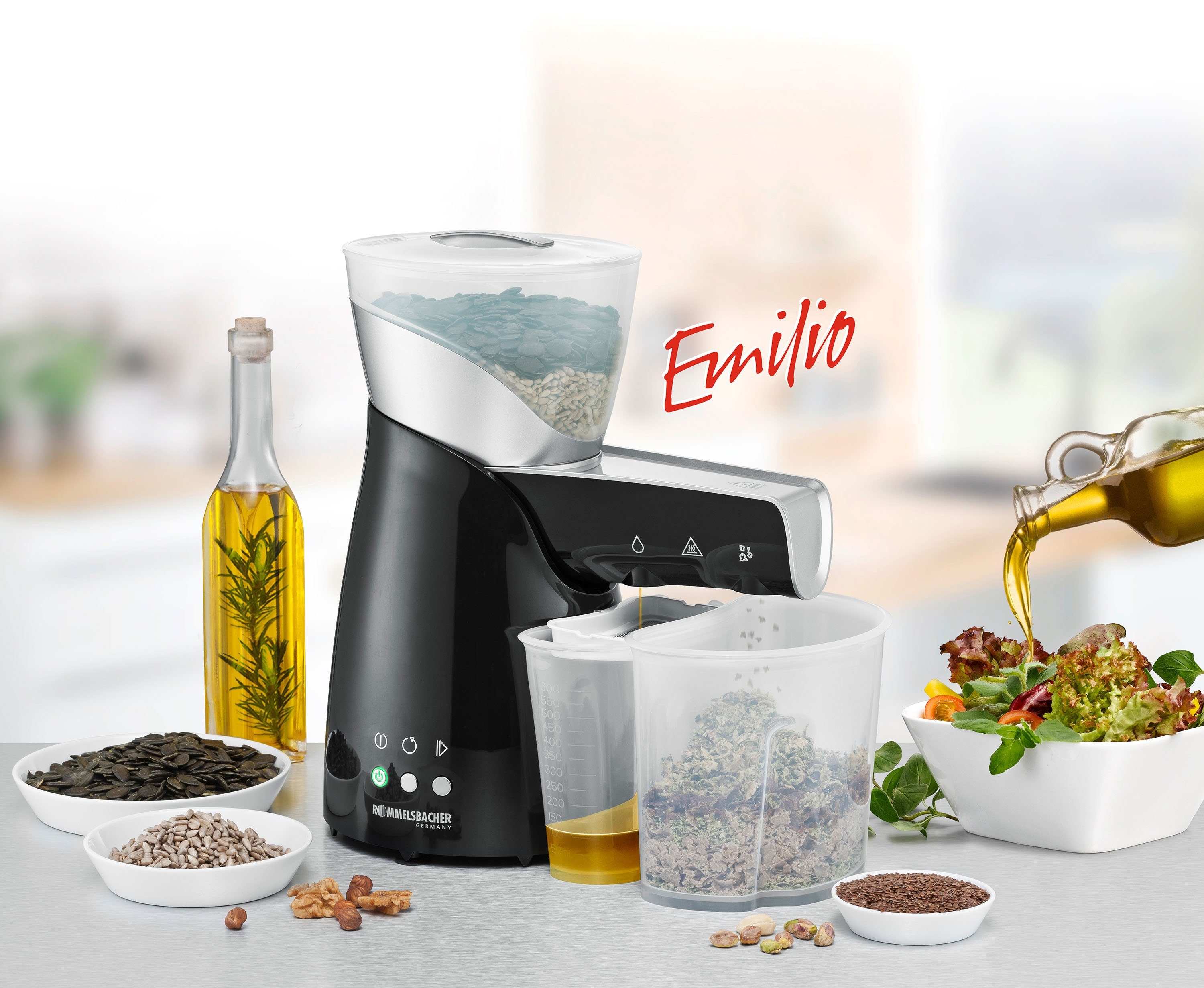 Rommelsbacher Ölpresse OP 700 Emilio, Kunststoff