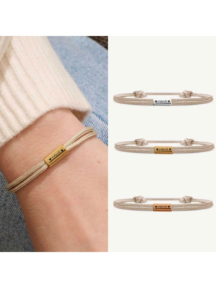 Himmelsflüsterer  Dezentes Segeltau-Armband 