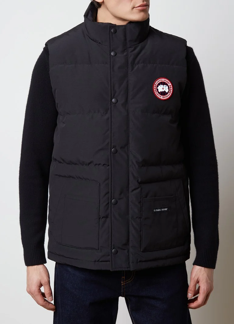 Canada Goose Freestyle polsterēts bodijs ar dūnu pildījumu un sānu kabatām