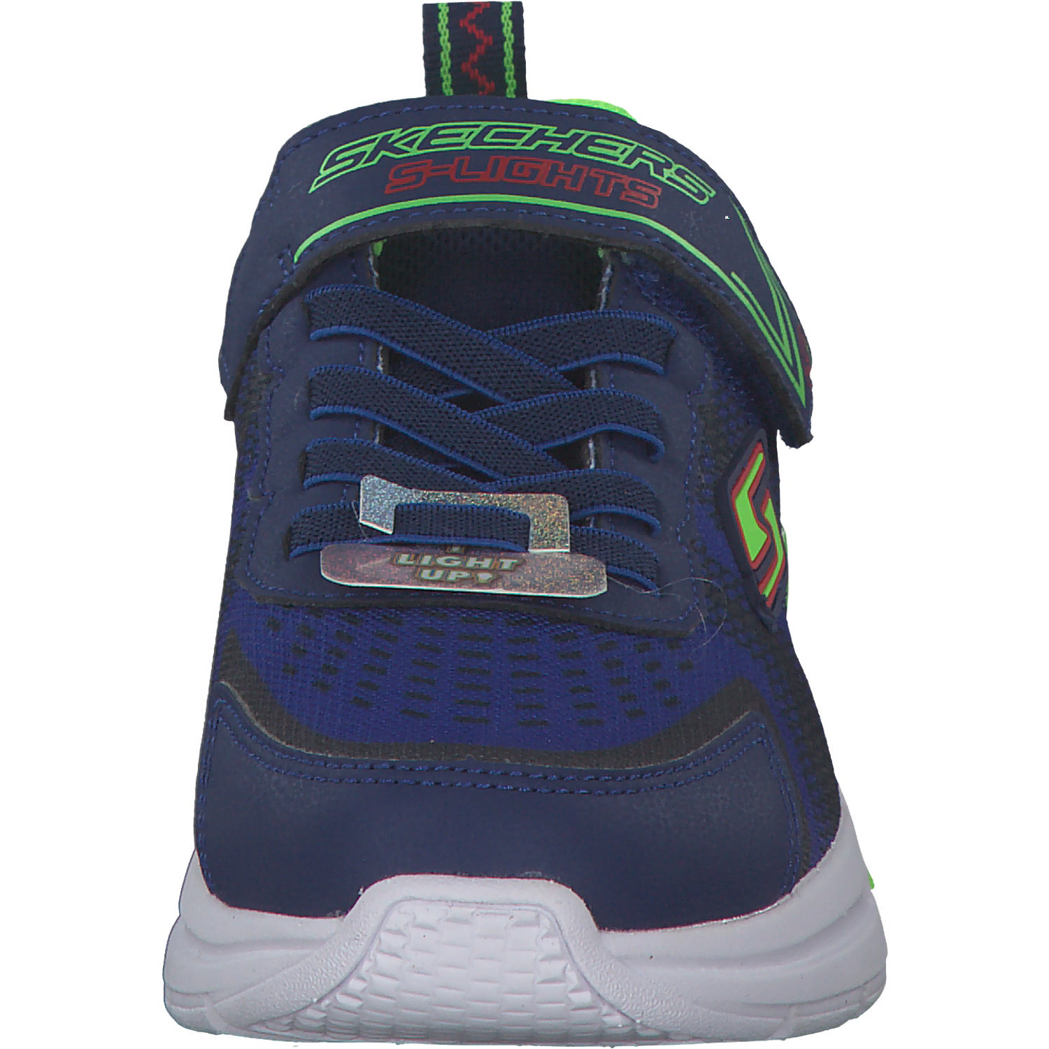 Skechers 401660L, Sneakers Low, Kinder, navy/lime/red