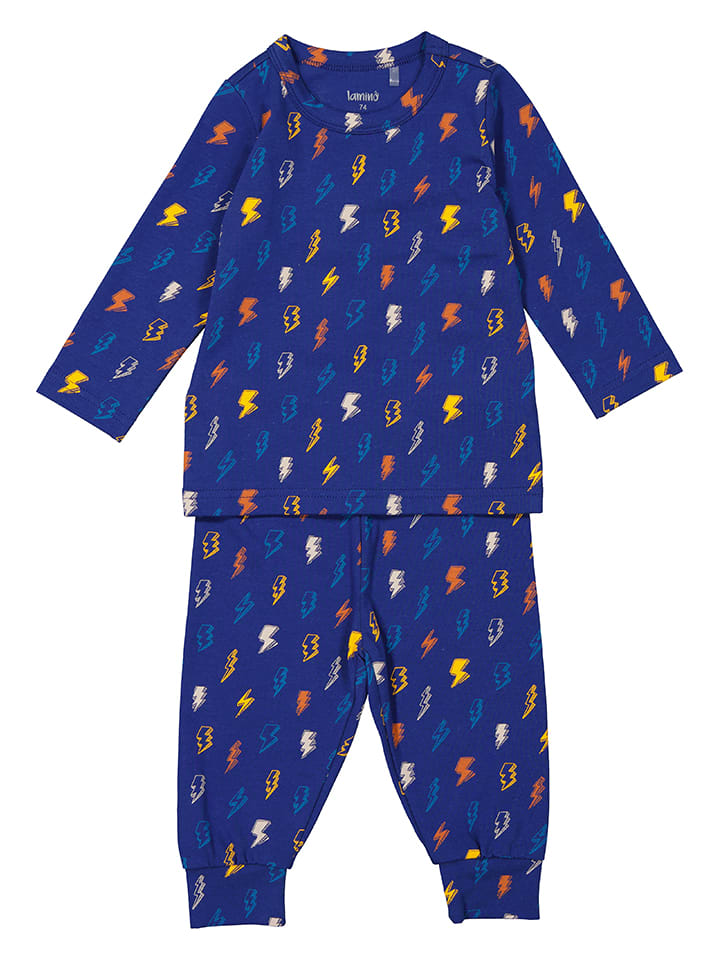 lamino Pyjama in Dunkelblau günstig kaufen