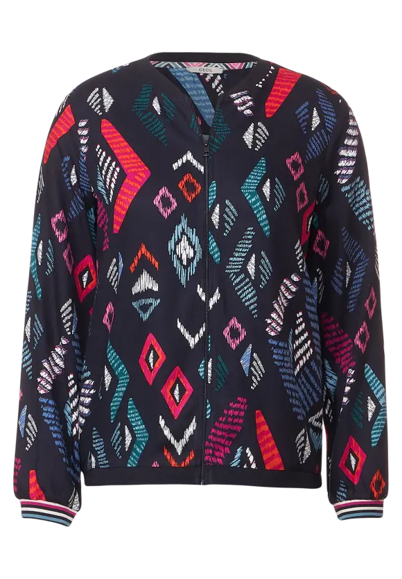 CECIL Multicolor Blusenjacke