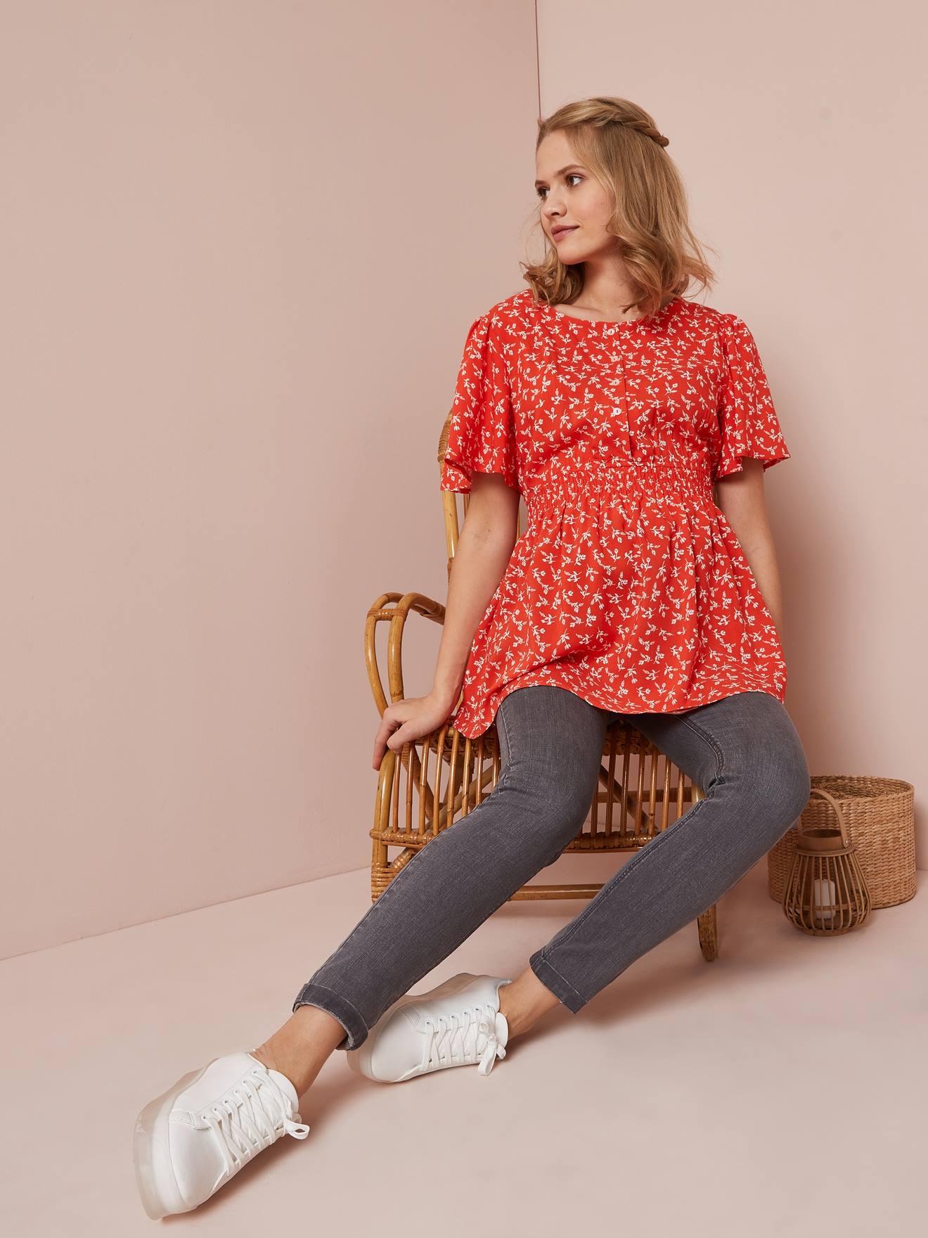Super skinny de grossesse denim brut
