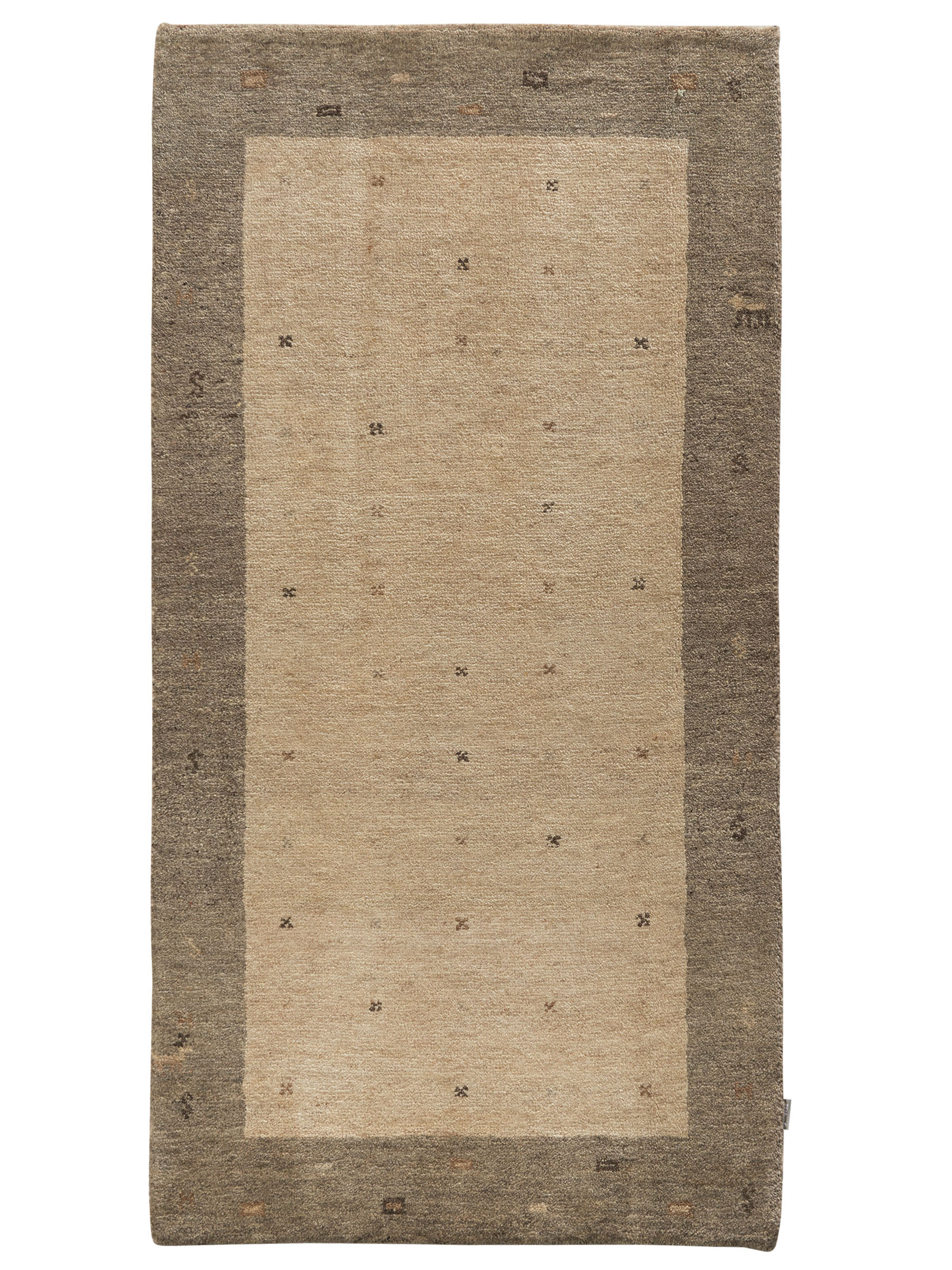 Odisha Gabbeh ca. 88 x 165 cm, Unikat / Einzelstück