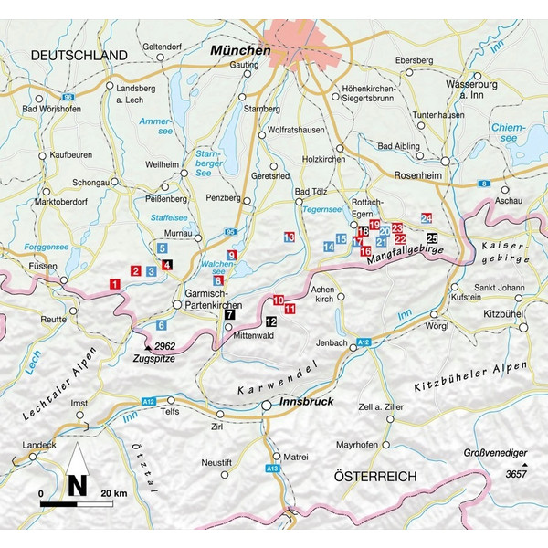 LEICHTE SKI- UND PISTENTOUREN MÜNCHNER HAUSBERGE