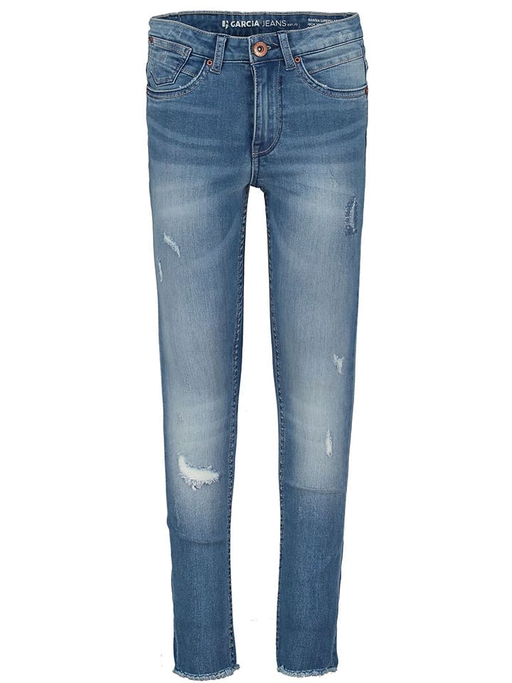 Garcia Jeans - Super Slim fit - in Blau günstig kaufen
