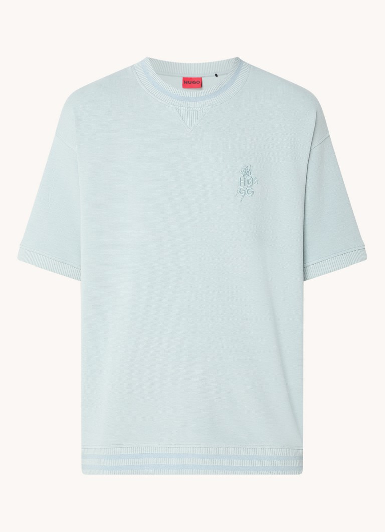 Koszulka HUGO BOSS z haftowanym logo
