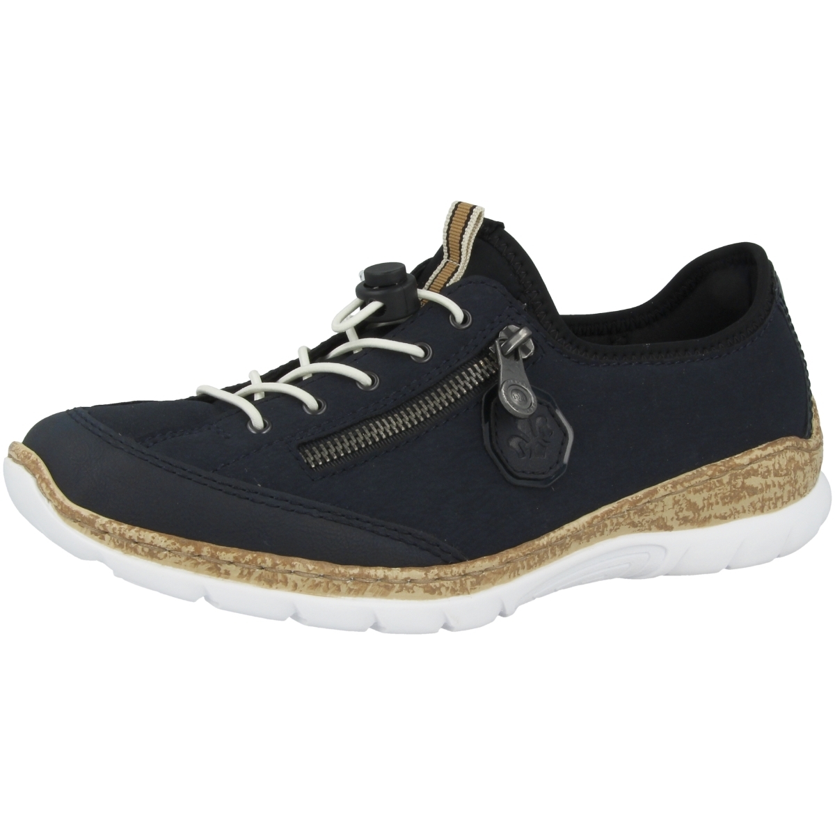 Rieker New York Sneaker Low blau