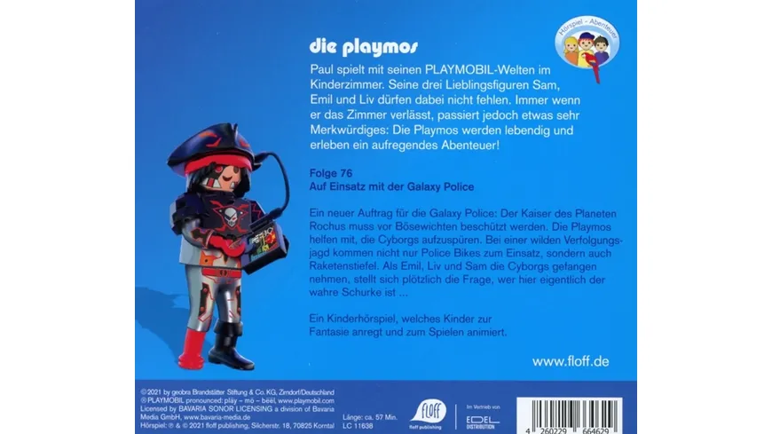Die Playmos-(76)Auf Einsatz Mit Der Galaxy Police