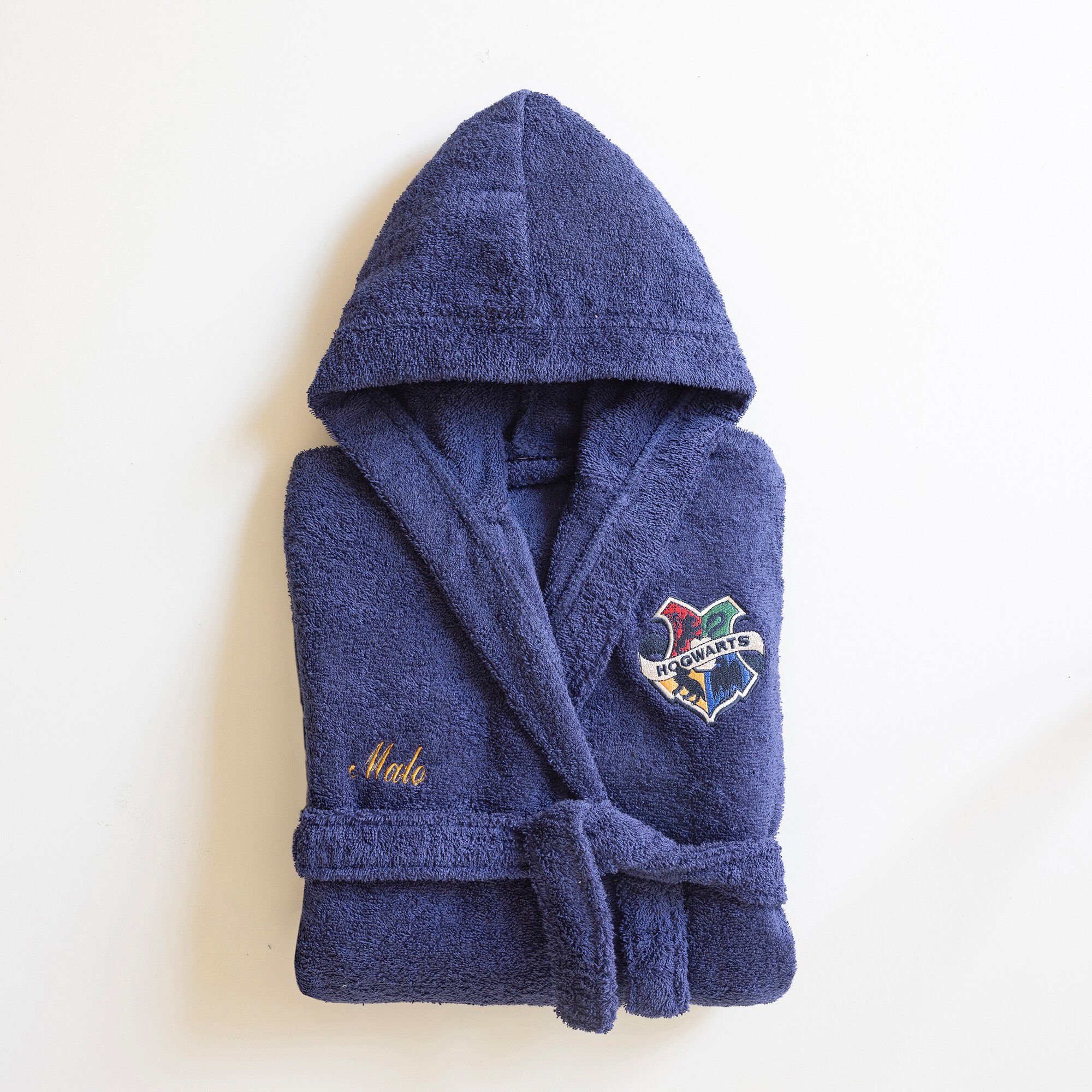 Peignoir de bain capuche enfant Harry Potter personnalisable
