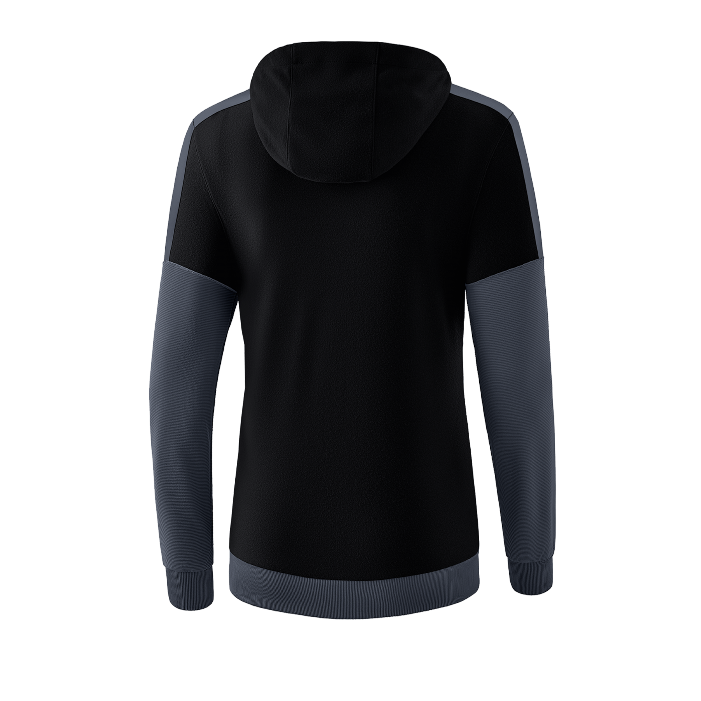 Erima Squad Hoody Damen Schwarz Grau