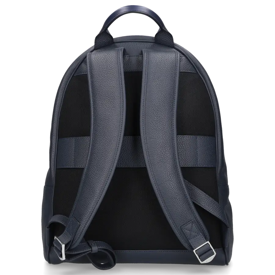 Santoni - Rucksack 2IBU60 Kalbsleder - blau