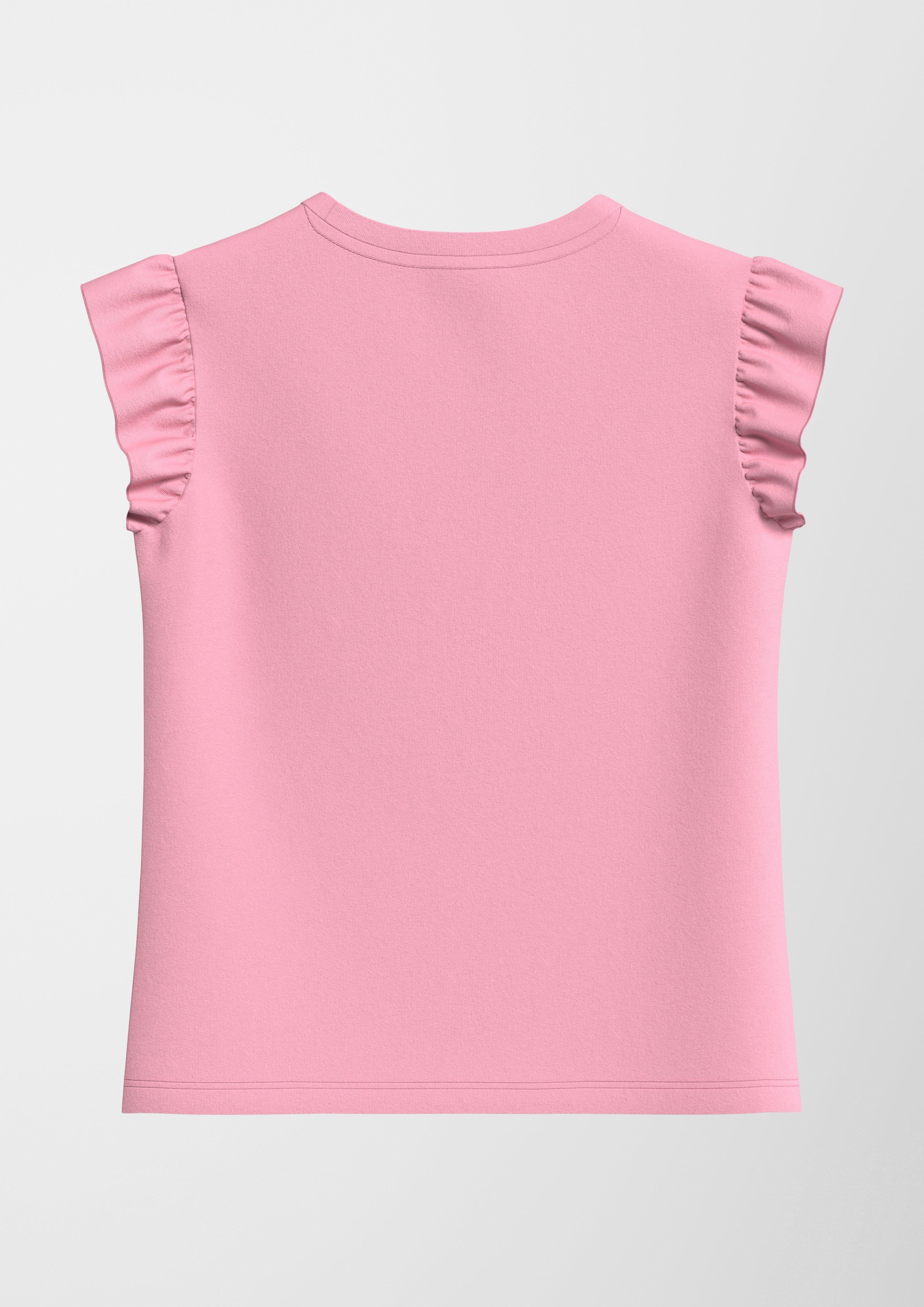 Baumwollshirt mit Artwork  2131424-4325