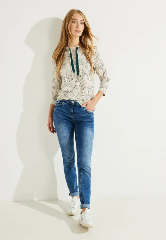 CECIL Damenshirt mit Blumenprint