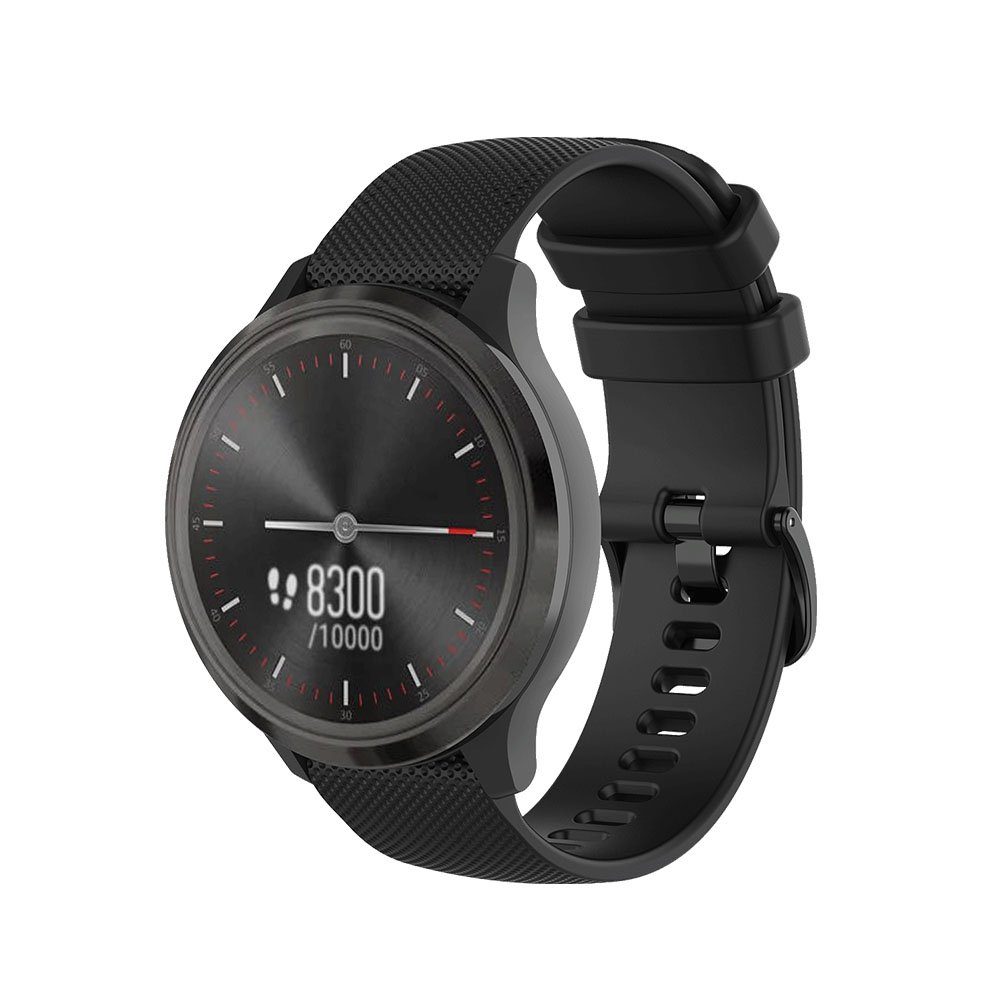 Sunicol Uhrenarmband 18/20/22mm Smartwatch-Armband, Silikon, Ersatzarmband, Universal, 6 Uhrenarmband Farben