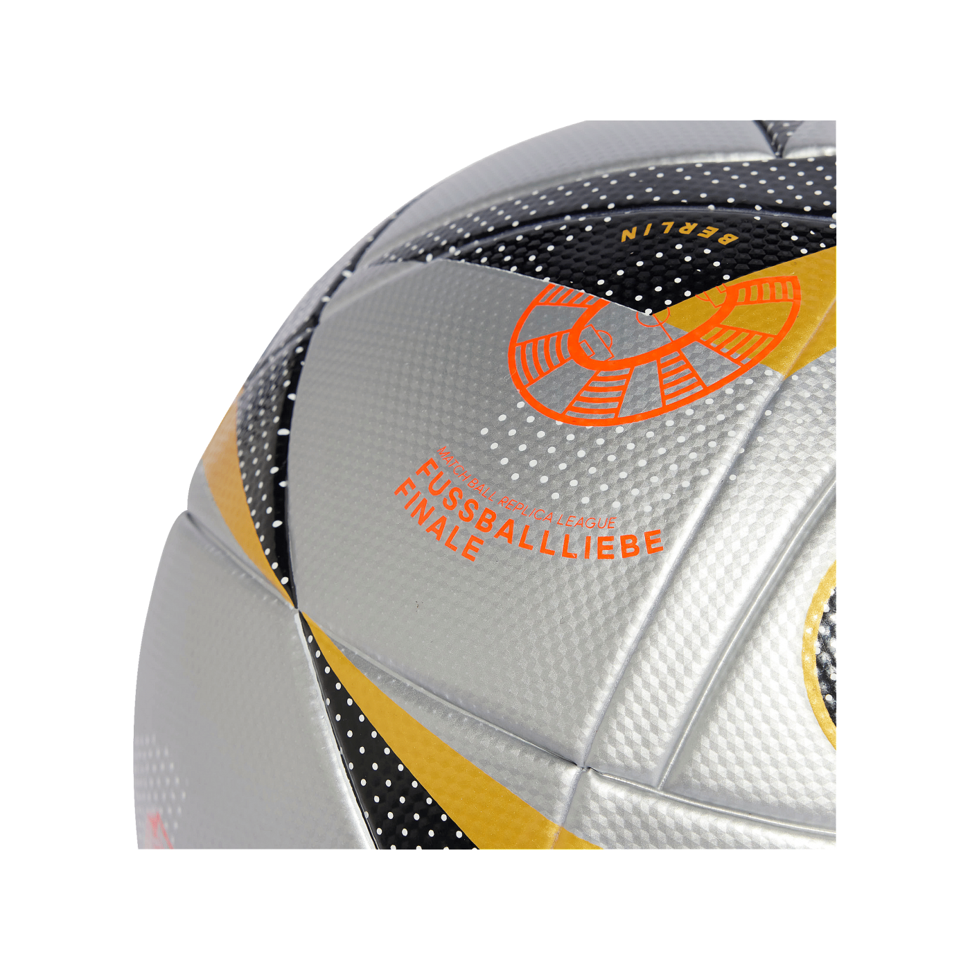 adidas Euro24 League Trainingsball Silber