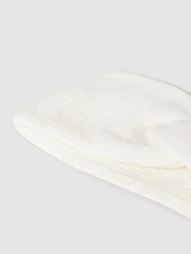 Stirnband mit Knotendetail in offwhite