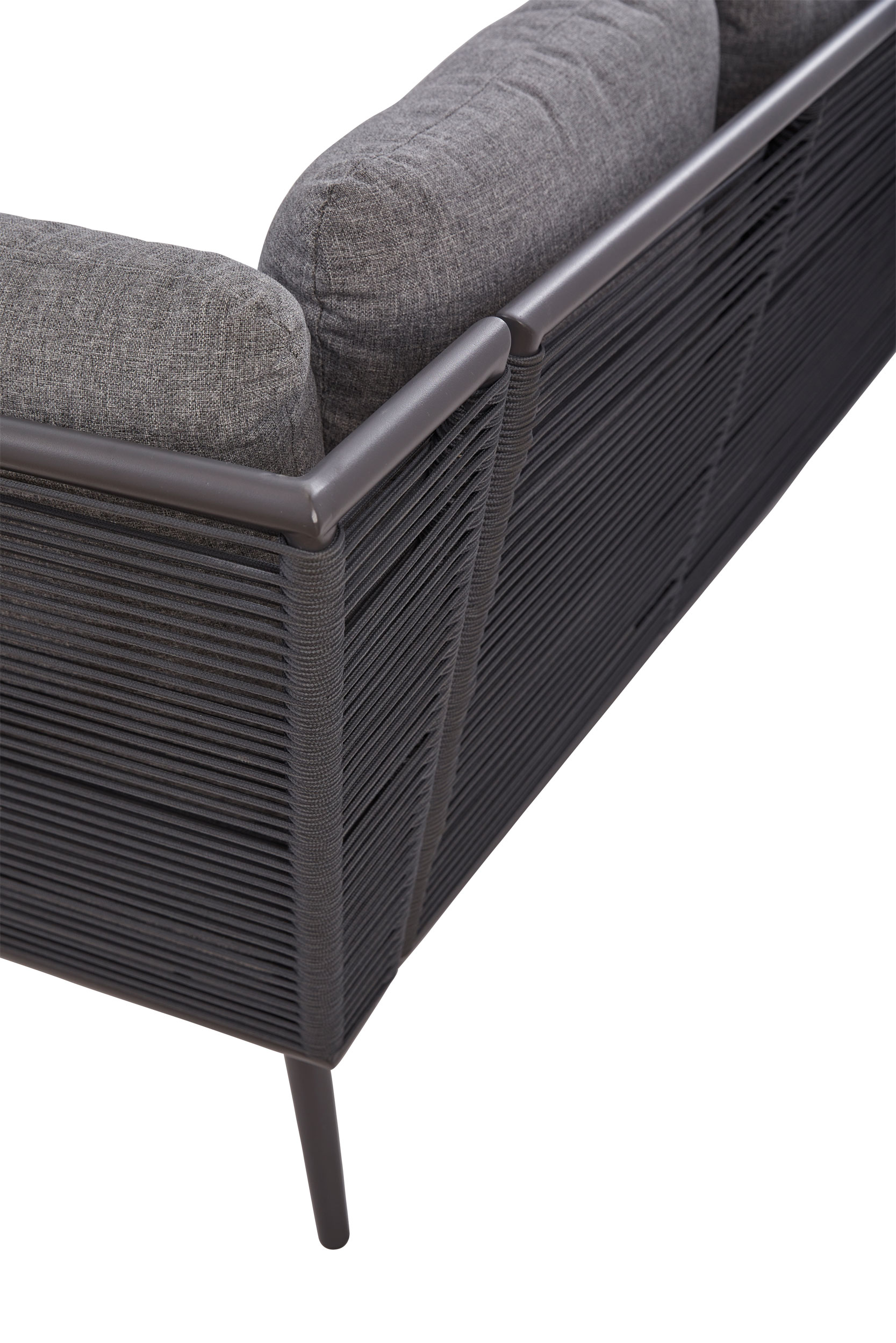 OUTDOORGartenlounge Eckset 3-teilig
