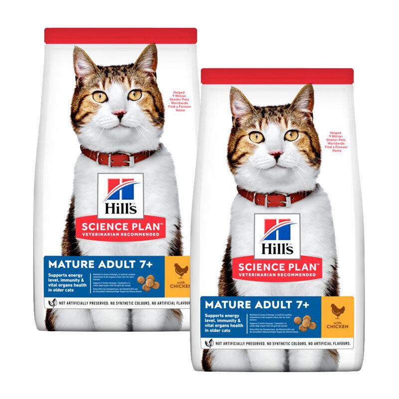 Hill's Trockenfutter Hill's Science Plan Mature Adult 7+ Huhn 2x10 kg