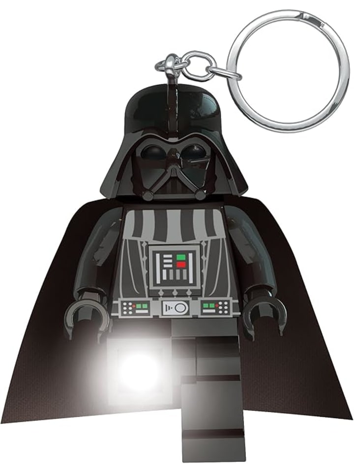 LEGO IQ Lego Star Wars Schlüsselanhänger mit LED-Taschenlampe in Schwarz günstig kaufen 76