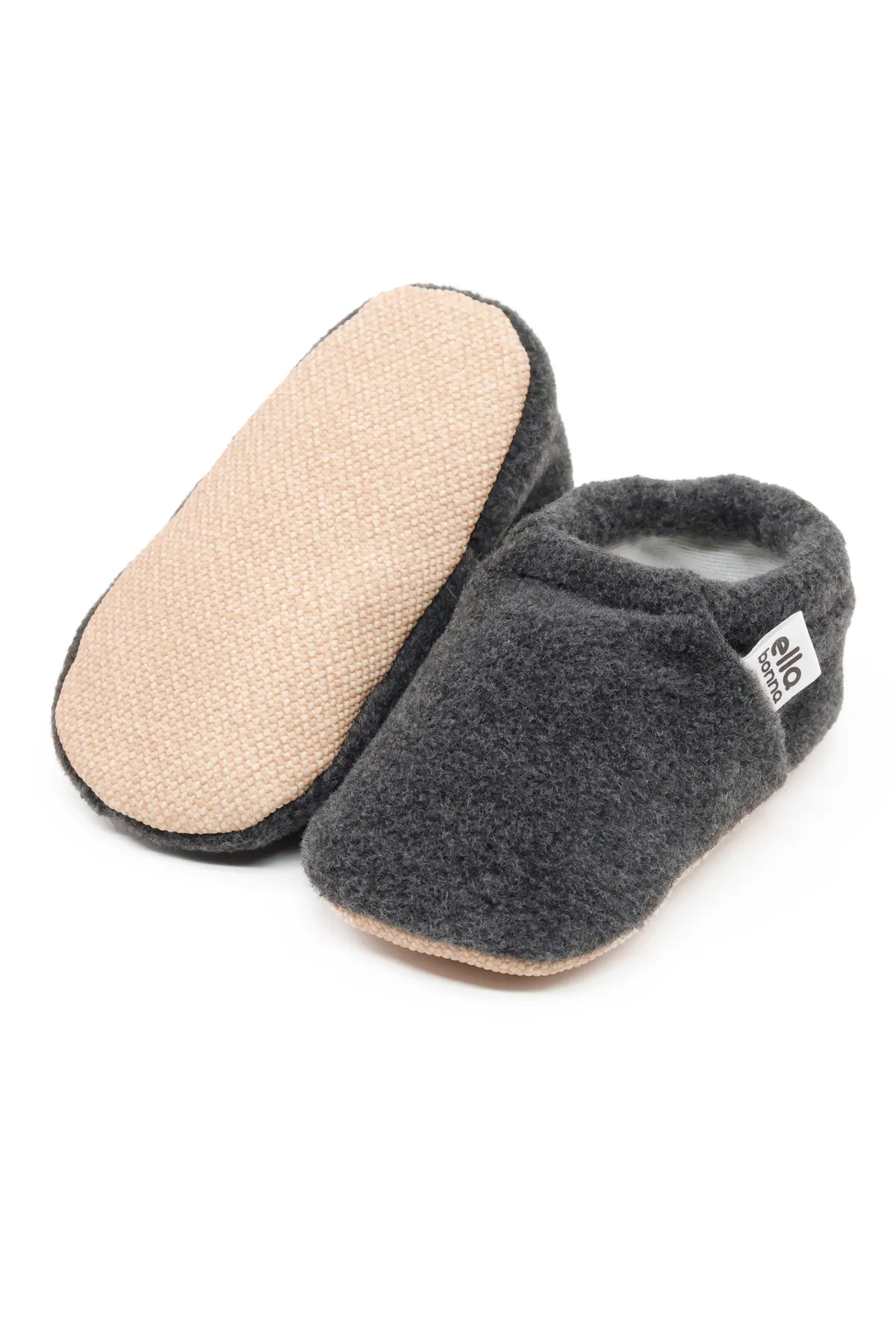 Ella Bonna  Polar Babyschuhe Hausschuhe, Rutschfeste Sohle, Futter aus Bio-Baumwolle, Home Nursery Schuhe