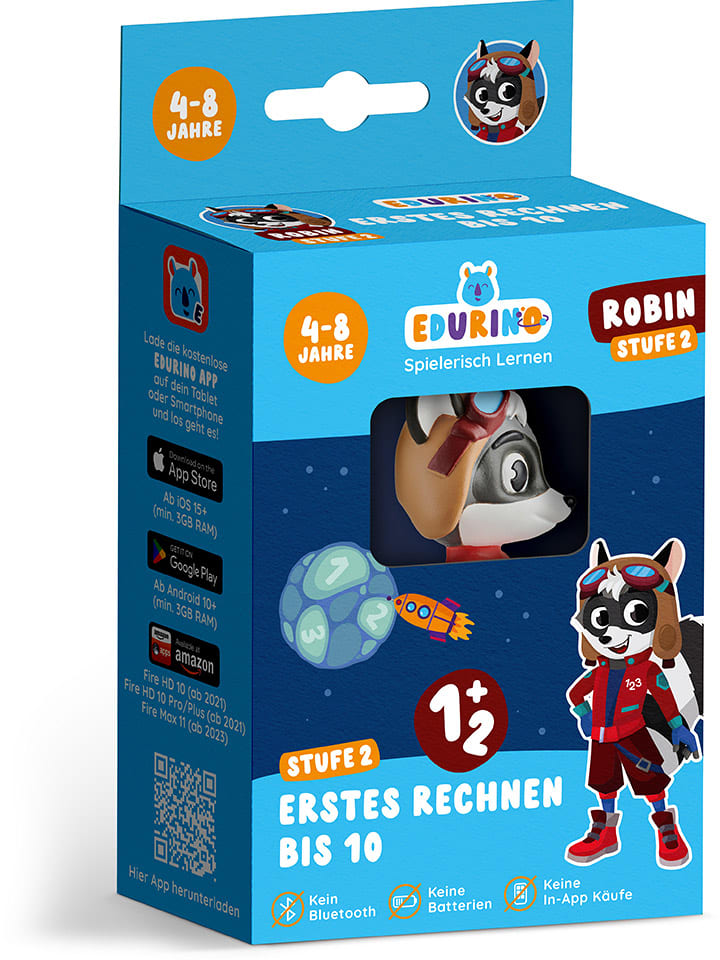 EDURINO Lernfigur Edurino Robin 2 - Erstes Rechnen bis 10 - ab 4 Jahren günstig kaufen onesize