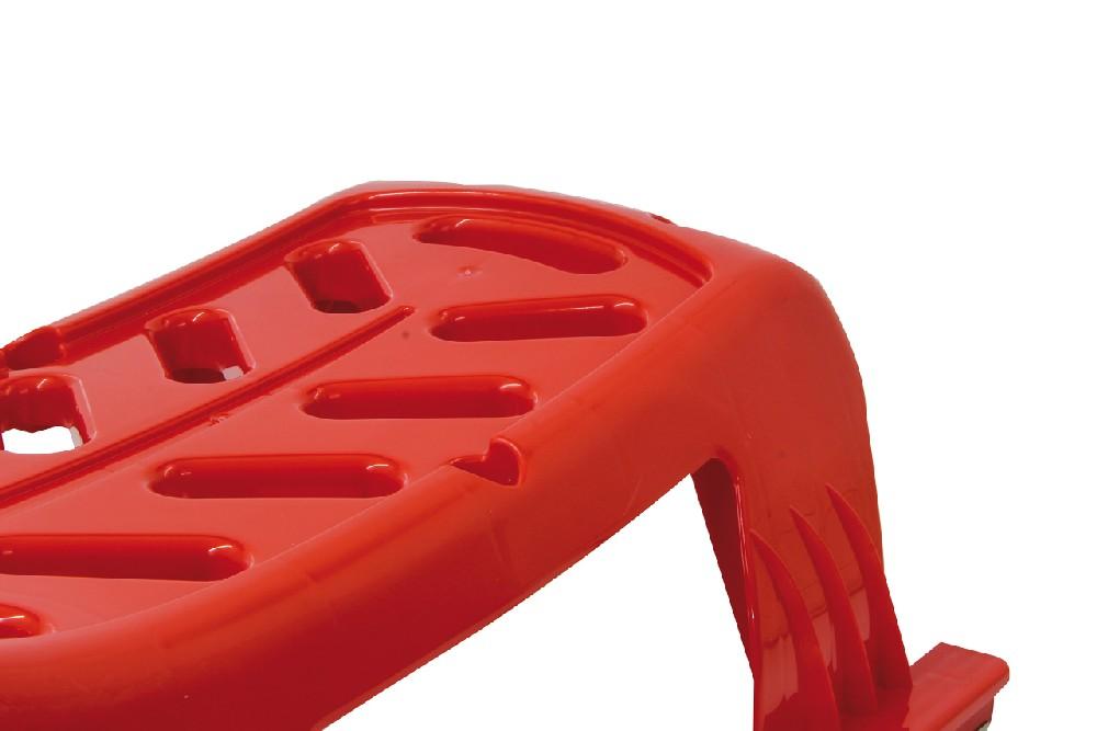 Jamara e.K. JAMARA Snow Play Schlitten Snow-Star 90cm rot mit Lehne