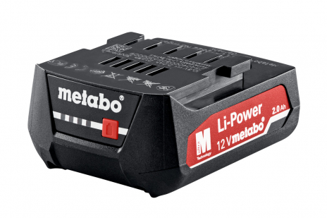 Metabo Tillbehör 625406000 Batteri 12V 2,0Ah Li-Ion Li-Power
