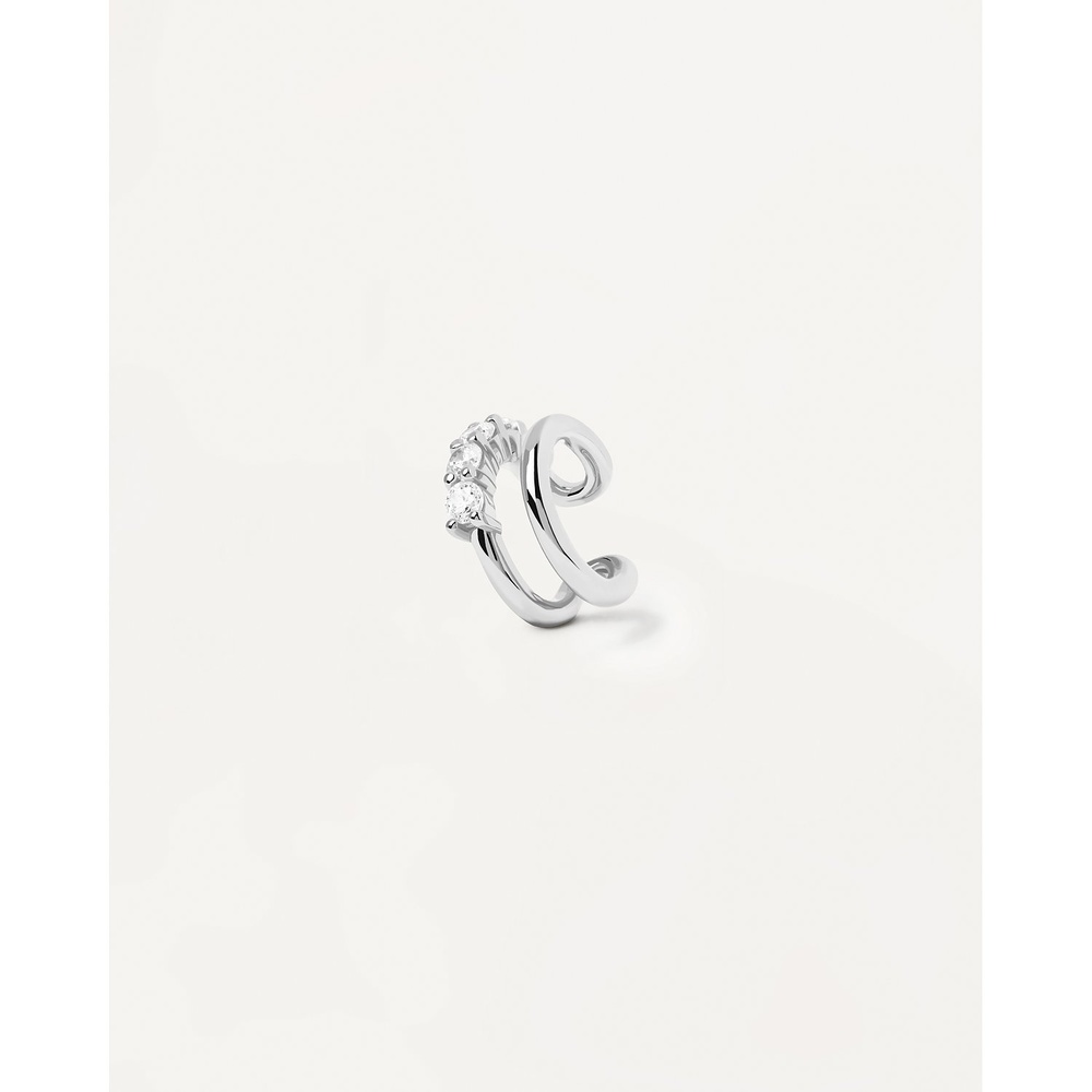 P D Paola Ear Cuff 925 Argent Boucles d'oreilles