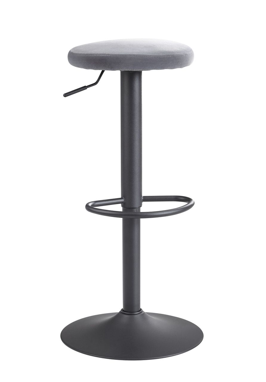Wohnling Barhocker 79 x 40 x 40 cm Grau