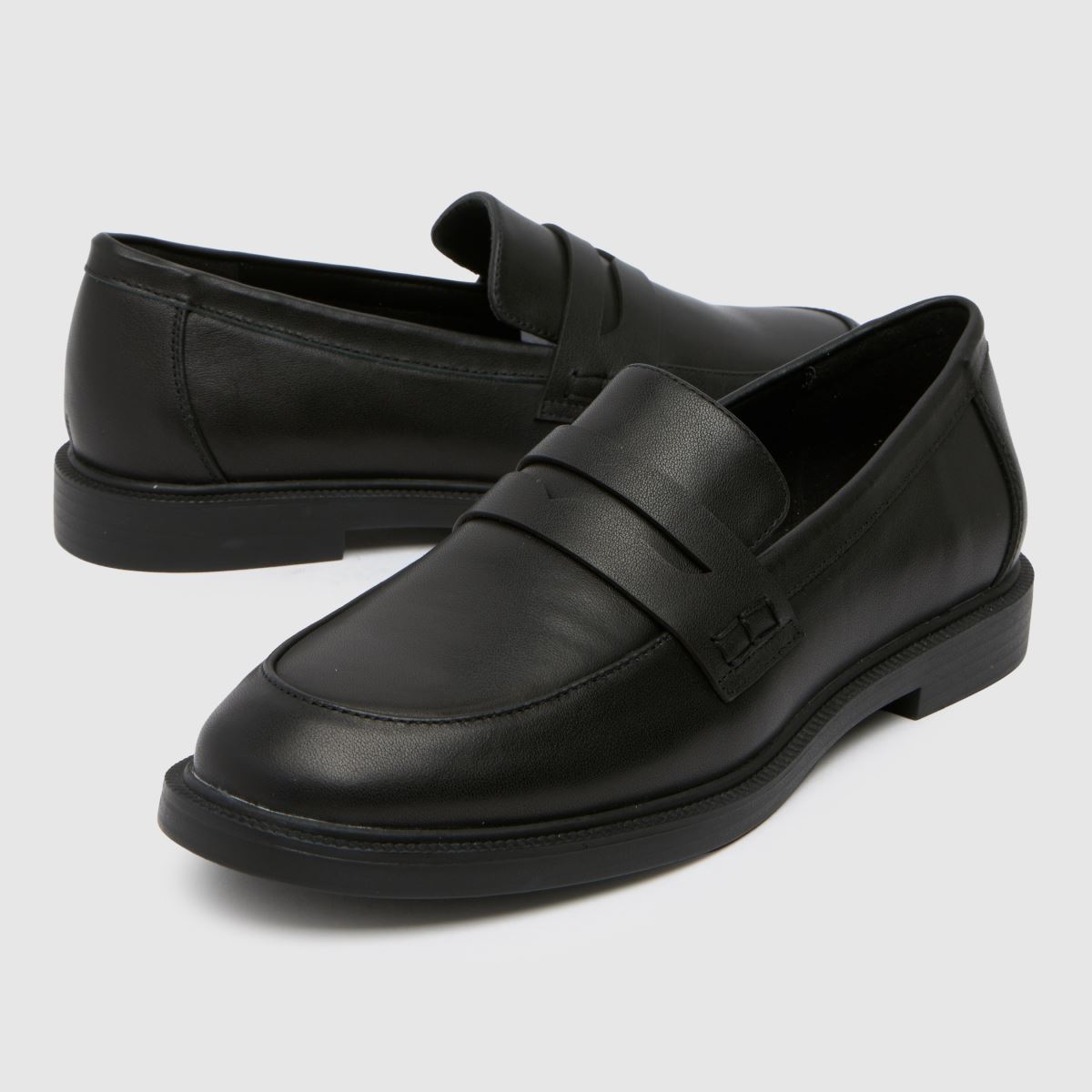 Schuh svarta Libby loafers för flickor och ungdomar